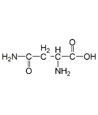 L-(+)-無(wú)水天冬酰胺結(jié)構(gòu)式