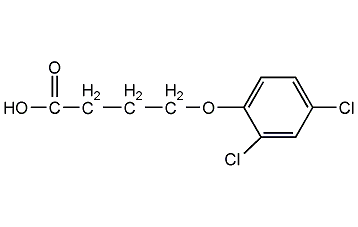 2,4-二氯苯氧丁酸結(jié)構(gòu)式