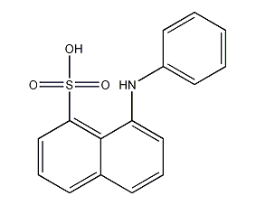 8-苯胺-1-萘磺酸結(jié)構(gòu)式